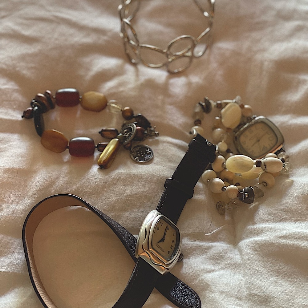 Silpada 2 bracelets and 2 watches